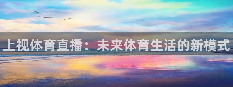 上视体育直播：未来体育生活的新模式